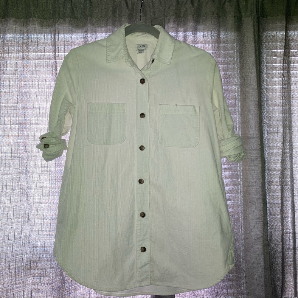 Jcrew corded shacket